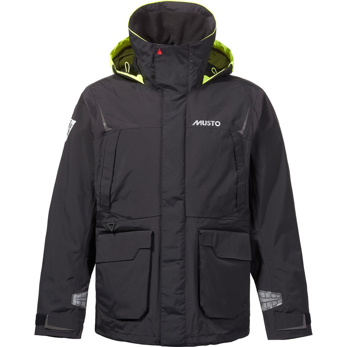 2024 Musto Hombre Br1 Chaqueta De Vela De Canal 82399 - Negro